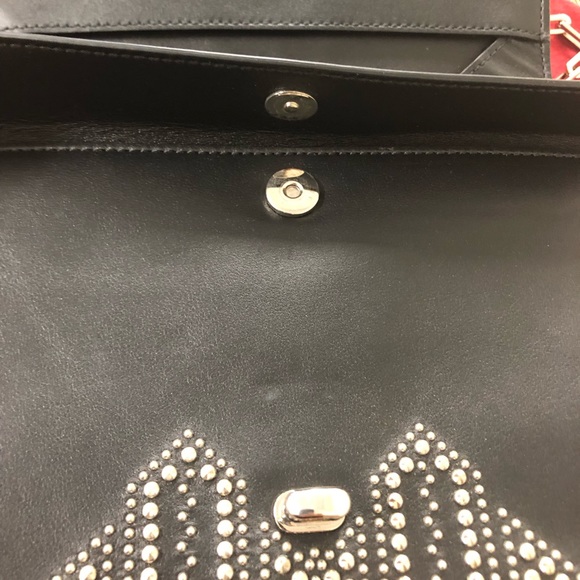 NWT Valentino rockstud love blade appliqué bag - Picture 5 of 6